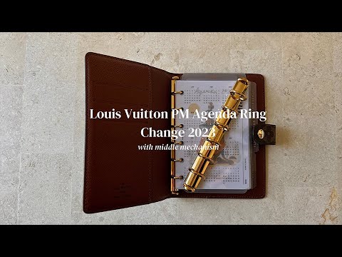 2024 Louis Vuitton Daily PM Agenda Refill 