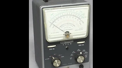 HeathKit VTVM IM-32 Autopsy