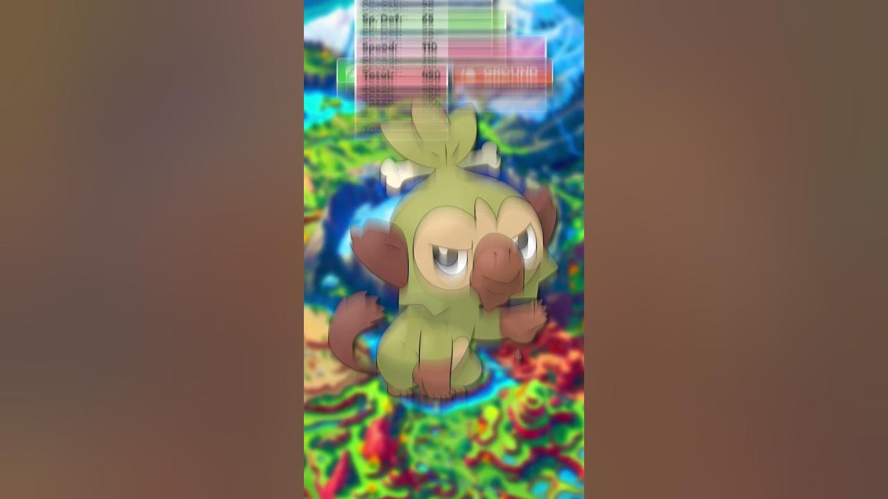 PcArte - Fakemon - minha última evolução para o Grookey