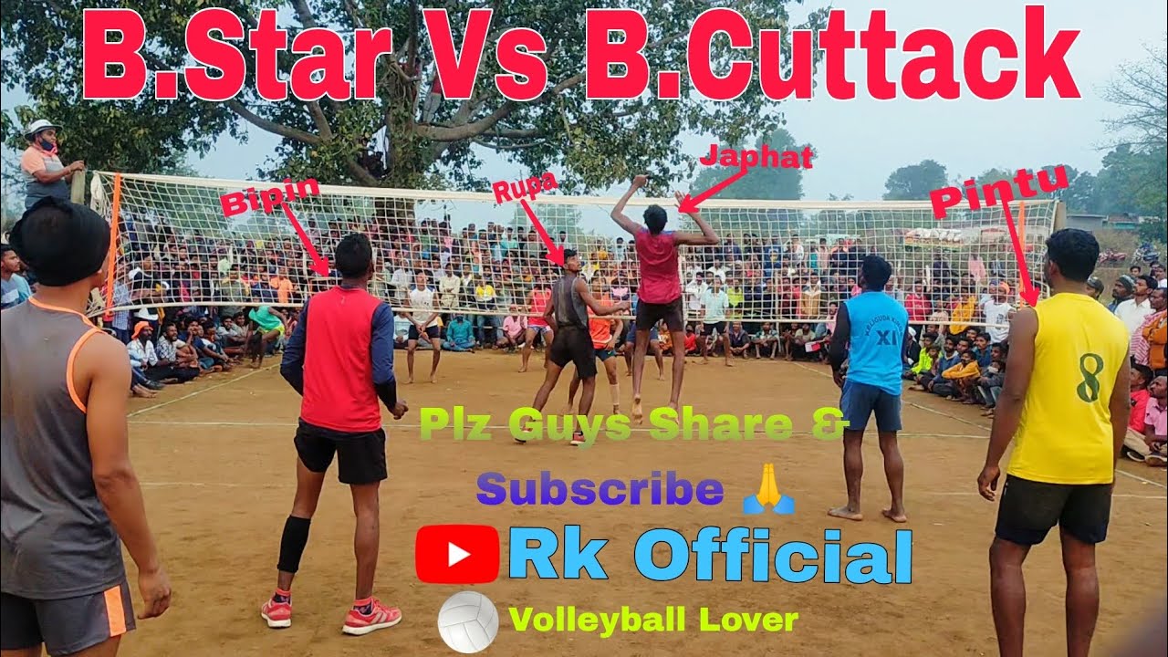 Part-2 ll Bipin,Rupa,Japhat Vs B. Cuttack Team ll Dhaba Volleyball Match ⚽⚽