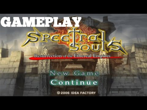 Spectral Souls Resurrection of the Ethereal Empires Gameplay for PSP