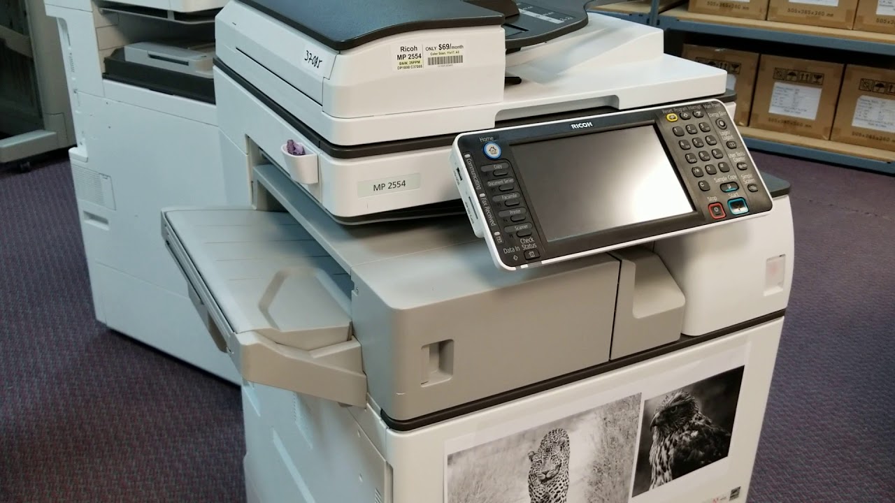 RICOH MP2554 Black And White Cheap Price. 11x17 High Quality Scan Print Copy