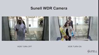 Sunell True WDR Camera Application in Hotel Front Gate screenshot 2