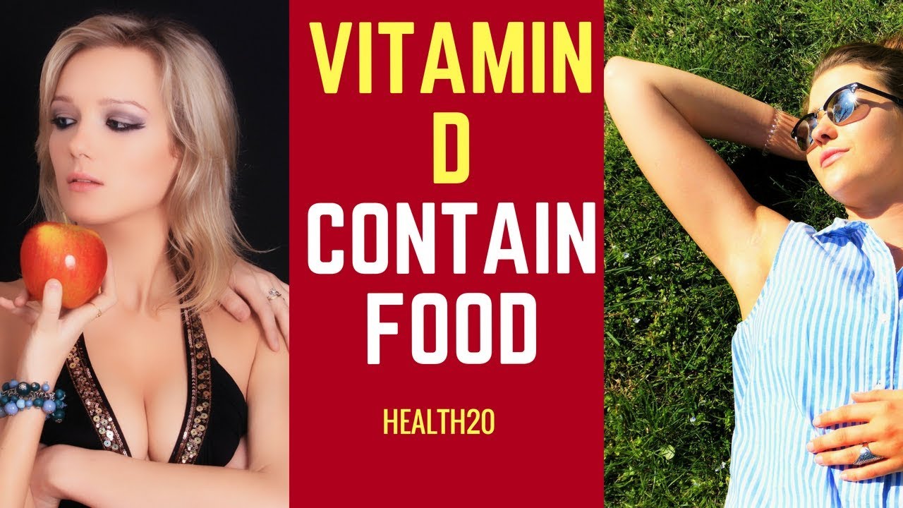20 foods which contain vitamin D - YouTube