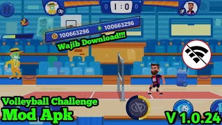 Game "Volleyball Challenge" Mod Apk V 1.0.24.Game screenshot 2