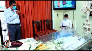 CONDOLENCE MESSAGE BY THOMAS T IPE- PROF S ABRAHAM FUNERAL