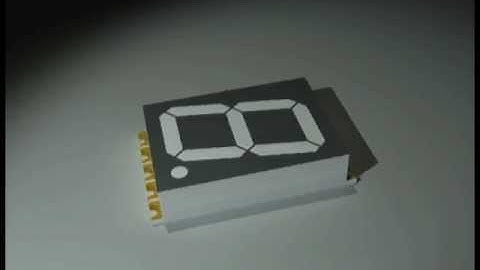 Surface Mount 7-Segment Display