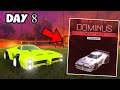 Nothing To White Dominus in 30 days! Day 8 (Rocket League)