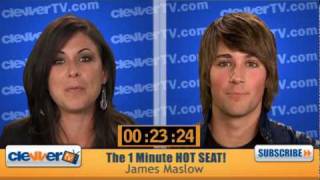 1 Minute Hot Seat - James Maslow In The Hot Seat
