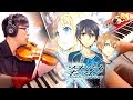 【ピアノ・バイオリン】ASCA 『RESISTER』フルを弾いてみた(ソードアートオンライン アリシゼーション OP2)