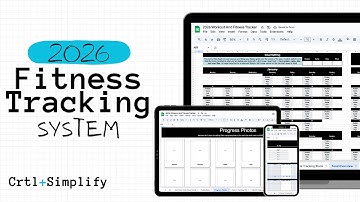 Fitness Tracker Spreadsheet 2026 Walkthrough | Track Workouts, Macros & Progress in Google Sheets