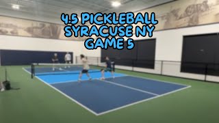4.5 Pickleball - Syracuse NY - Erie Canal 1/13/25 - Game 5