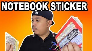 NOTEBOOK STICKER | MS Word to Cameo |  The Printing Shock | Marlon Ubaldo | Back to School