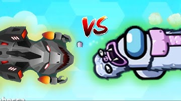 Robo-Zilla Boss Vs Yeti Crewmate Boss In Snake.io