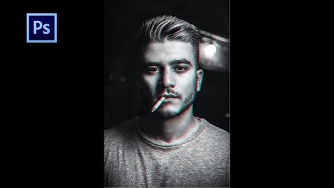 Two RGB Split Effect in  Adobe Photoshop #mndesigner #photoshop #photoshoptutorial #RGB #spliteffect