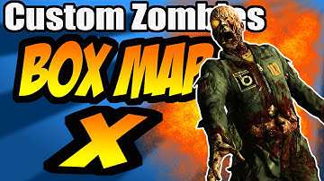 Custom Zombies "Box Map X" VERY COOL ENDING!! (World At War Custom Zombies)