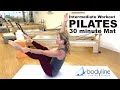 30 minute pilates workout  pilates mat workout  intermediate  bodyline pilates beverly hills