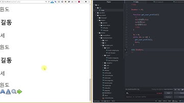 6-1 PHP 속성 강의 function (함수)