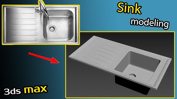 sink modeling in 3dsmax