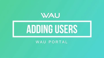 DIY Tenant Portal Using WAU Portal & Podio | Adding Users