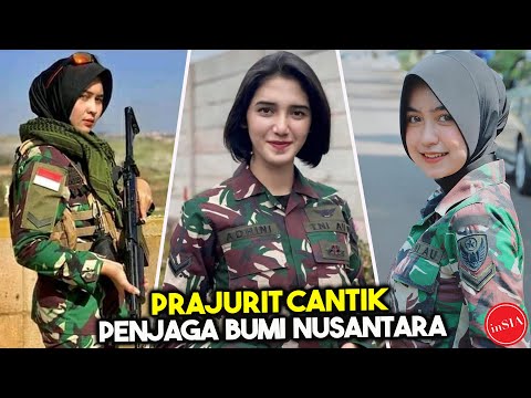 SRIKANDI TENTARA WANITA INDONESIA! Inilah 10 Pesona Kowad Paling Cantik di Indonesia yang Viral