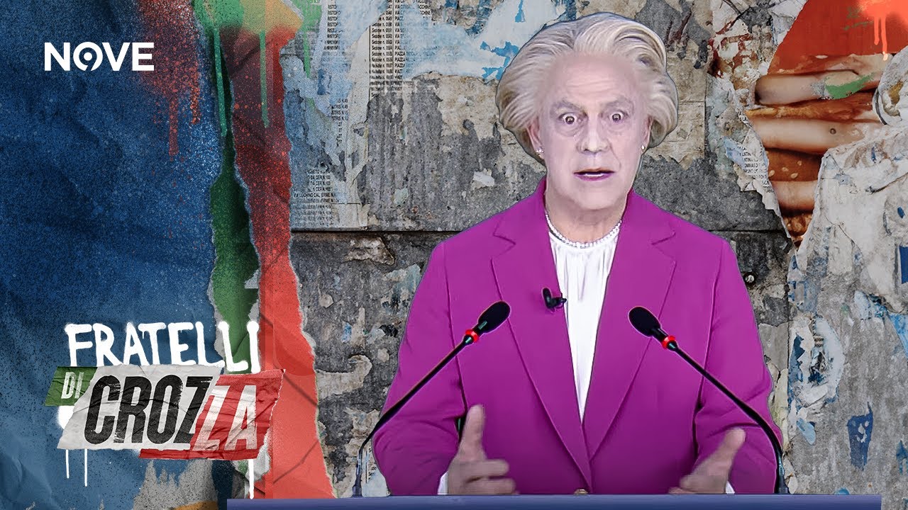 Crozza è Ursula Von Der Leyen 