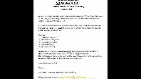 Fluid Mechanics and conicoid | MAYUR KHANDELWAL l 30 MAY 9 AM