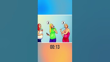 Cô gái nào đã có chồng? CMT đáp án của bạn nhé  #dovui #games #dovuigiaitri #funny #giaitri #cartoon