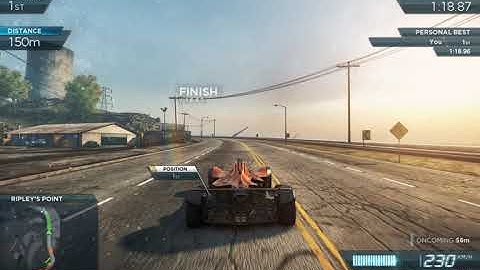BAC Mono - Car 9 | Race 3 | Straight to the Point (4K HD, Drift Tires) | NFS: MW (2012)