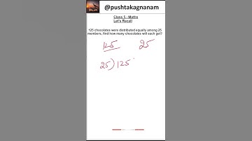 Class 5 Maths - Division Problem  - English Medium #pushtakagnanam #subscribe #class5maths