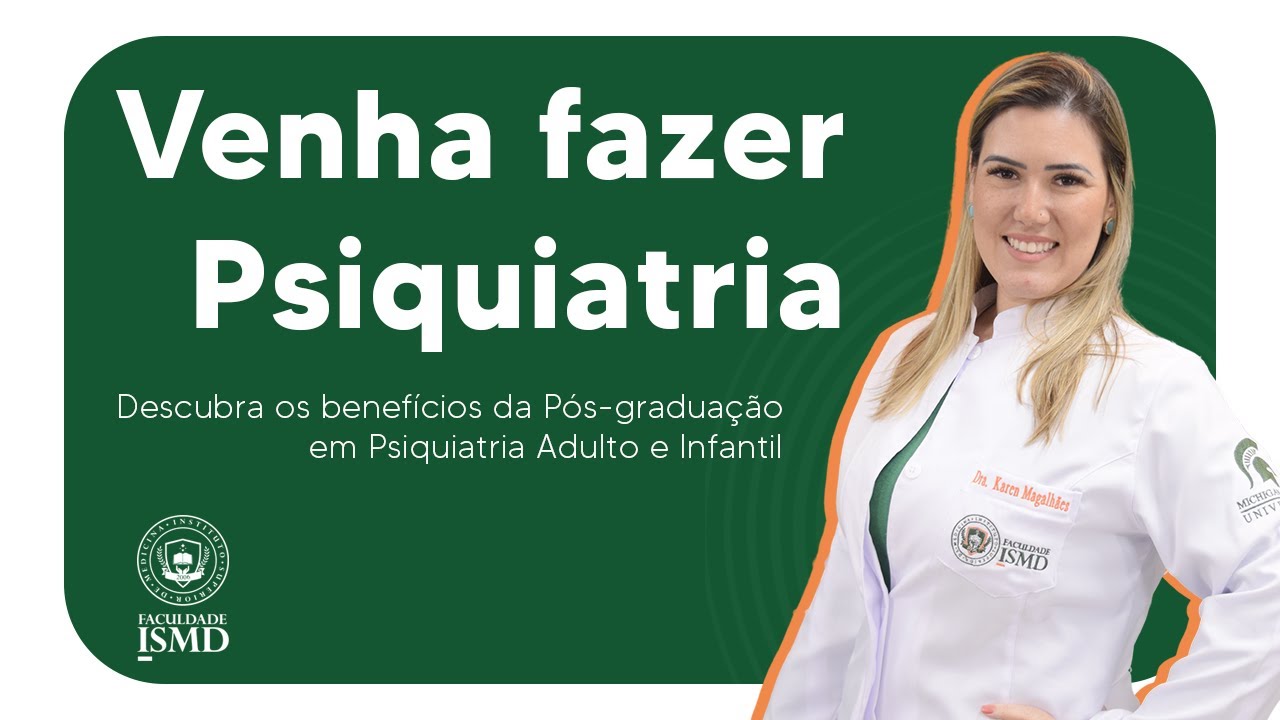 Curso de Psiquiatria - Faculdade ISMD - YouTube
