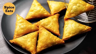 KEEMA SAMOSA | MUTTON SAMOSA RECIPE | CRISPY KEEMA SAMOSA RECIPE