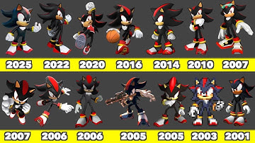 Evolution of Shadow Playable Character Game Graphics In SEGA and Nintendo Games (2001-2025)
