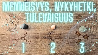 Menneisyys, nykyhetki, tulevaisuus🔮TAROT🔮 🌟valitse numero/kristallikivi🌟