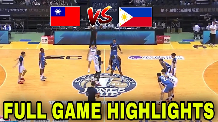 Strong Group PH vs Chinese Taipei B Highlights | Pinaulanan ng 3points! Hindi Umobra, Jones Cup 2025