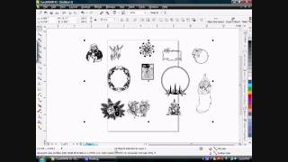 Coreldraw Automation, Align-Size-Space-Row Function