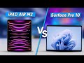 Apple ipad air m2 vs surface pro 10  better alternative