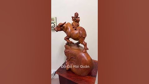 Bức Tiểu Đồng Cưỡi Trâu | Hương ta liền khối Kt c44/n25/s18 #đồgỗ  #dogo #short  #haiquan