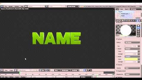 How to make a intro in blender tutorial #1 Lightroom