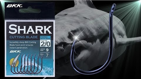 BKK Saltwater Bottom Fishing Bait Offset Hook CHINU-R SHARK