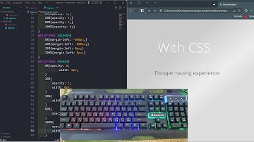 ASMR Programming - Text Simple Animation UI Design - No Talking