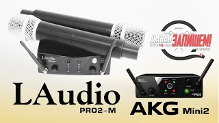 Радиосистема на два микрофона LAudio PRO2-M. Втрое дешевле AKG Mini2, а как в остальном?
