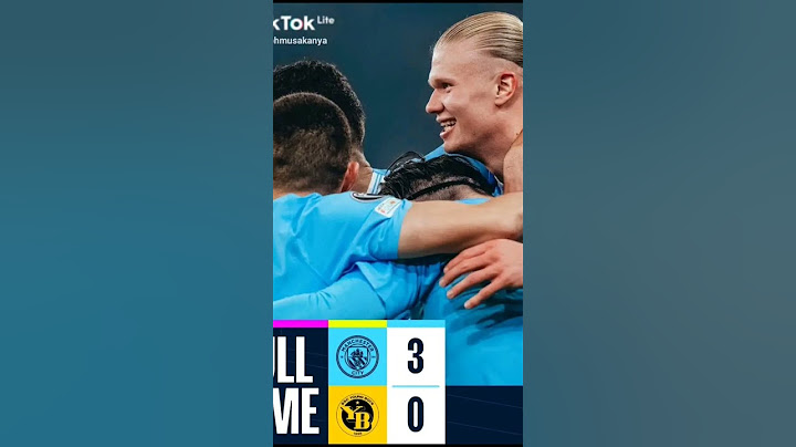 Manchester city vs young boys highlights