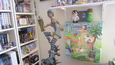 2014 SEGA & Sonic Game Room Tour with Barry the Nomad