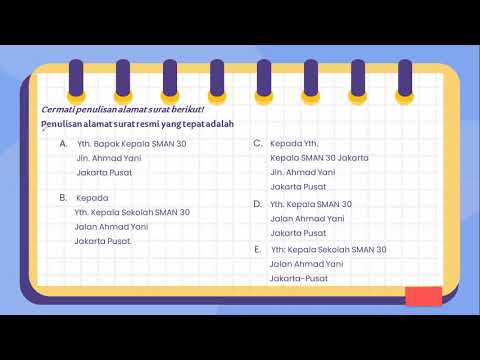 Video: Apa yang dimaksud dengan MS dalam alamat surat?