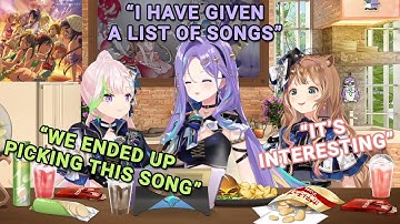 AREA 15 Talk About Choosing Mermaid Festa Vol. 1 as the Cover Song | Risu Moona Iofi | Hololive ID