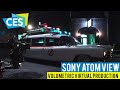 SONY Atom View Volumetric Virtual Production at CES 2020!