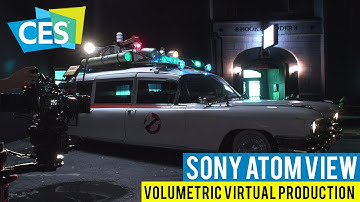 SONY Atom View Volumetric Virtual Production at CES 2020!