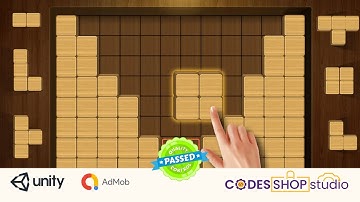 Wood Block Puzzle #woodgame #blockpuzzlegame #blockgame #puzzle #unity #unitysourcecode