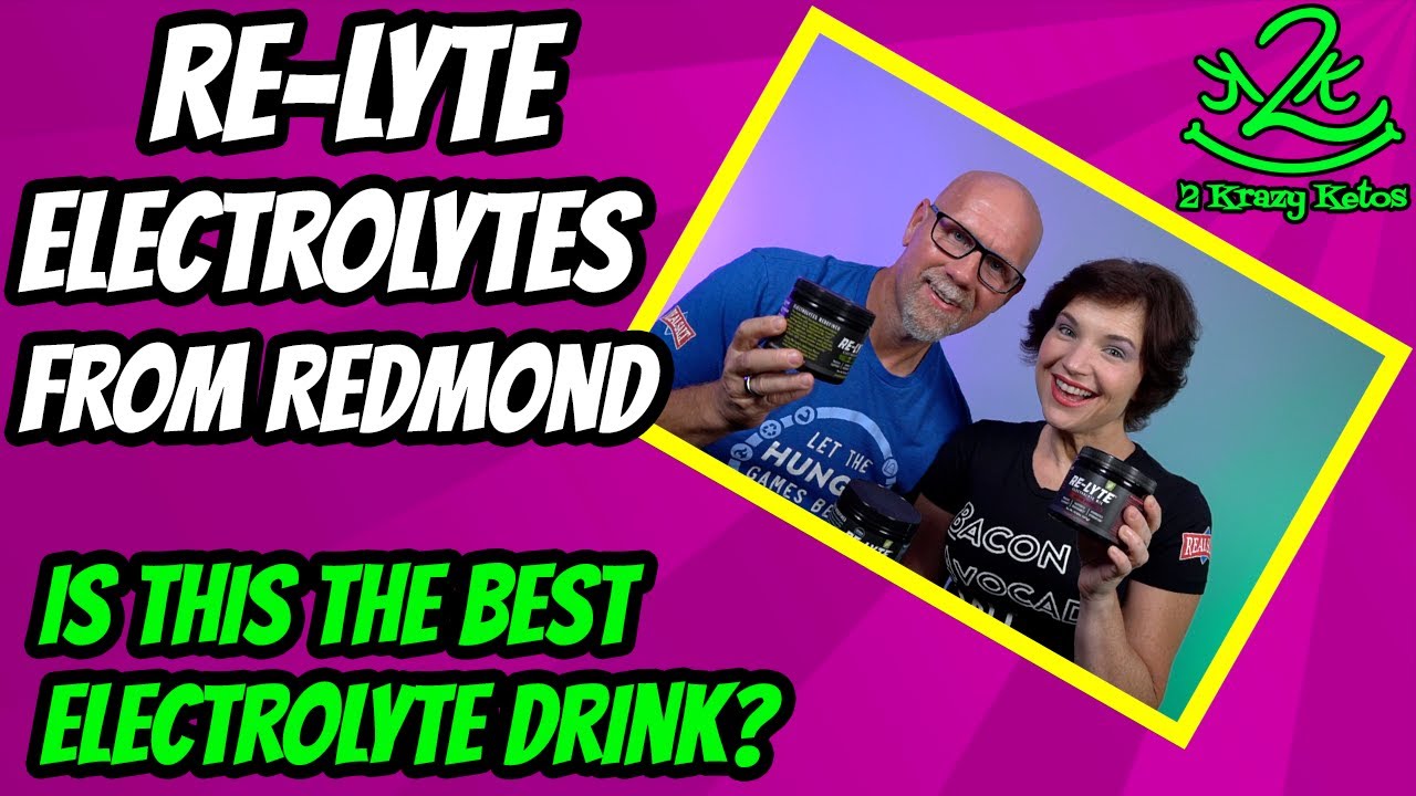 Re-Lyte Electrolyte drink mix from Redmond Real Salt 
